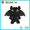 animal toy black bat plush toy Custom halloween flying bat